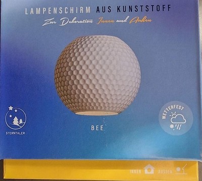 DecoTrend Lampenschirm Bee groß 12 cm ohne Beleuchtung,  Art. Nr. 5005  TOP