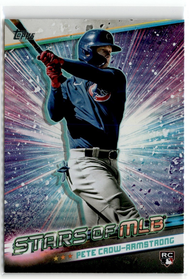 2024 Topps Series 2 Stars of MLB Pete Crow-Armstrong Rookie Cubs #SLMB-25