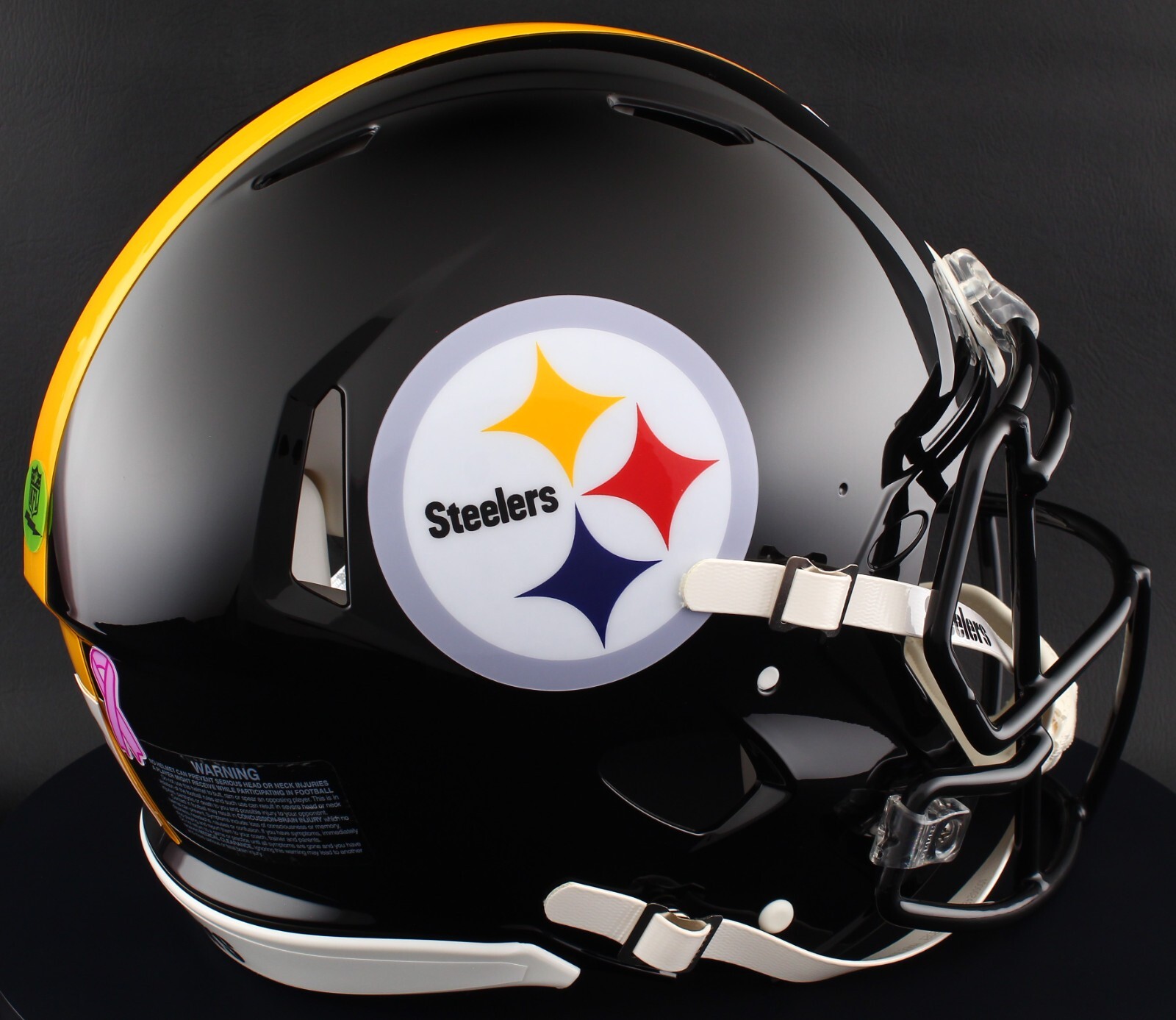 PITTSBURGH STEELERS NFL Riddell SPEED Full Size Authentic Football