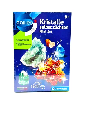 Clementoni Kristalle selbst züchten Mini-Set, Experimentierkasten NEU/OVP - Bild 1 von 4