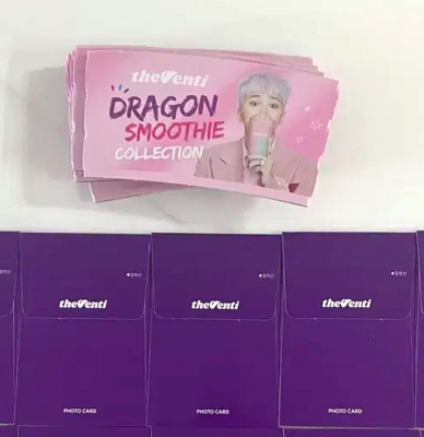 The Venti X Bigbang GD G-dragon Unopened Photocard + Cup Holder