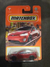 2024 Matchbox 18 Tesla Model X Red