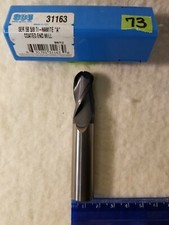SGS End Mill, 31163, 5/8" 5B Ball End, General Purpose, Medium Length End Mill, 