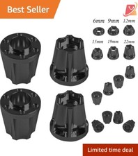 Metal RC Wheel Hex Hub Extension 12mm Compatible for Crawler Rims 4PCS