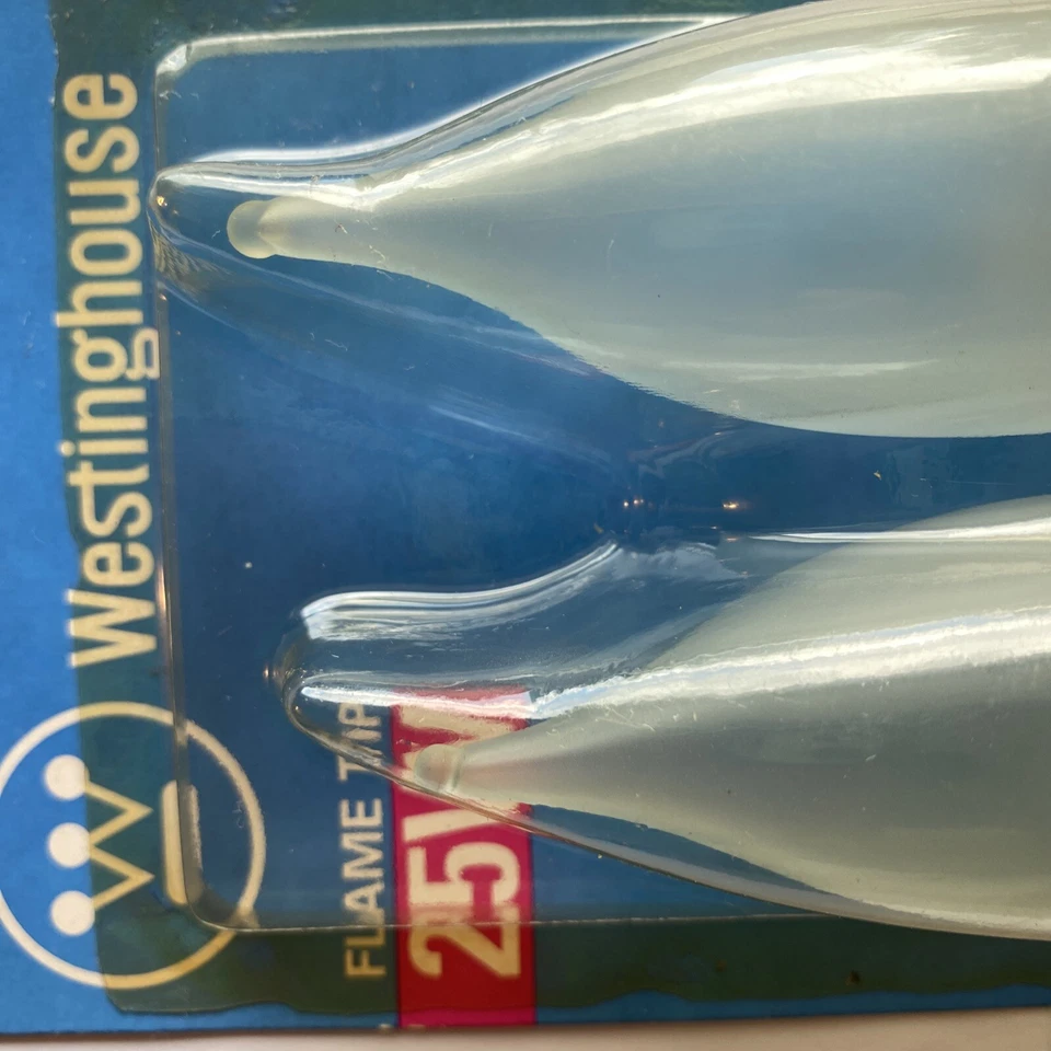 Westinghouse 25CA10/F/CD2 (03767) Frosted Tip 25W Lightbulbs, 2 pkg 120V Medium. - Image 2 of 4