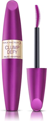 Max Factor False Lash Effect Clump Defy Volumising Mascara, Schwarz, 13,1 ml, Gratis  
