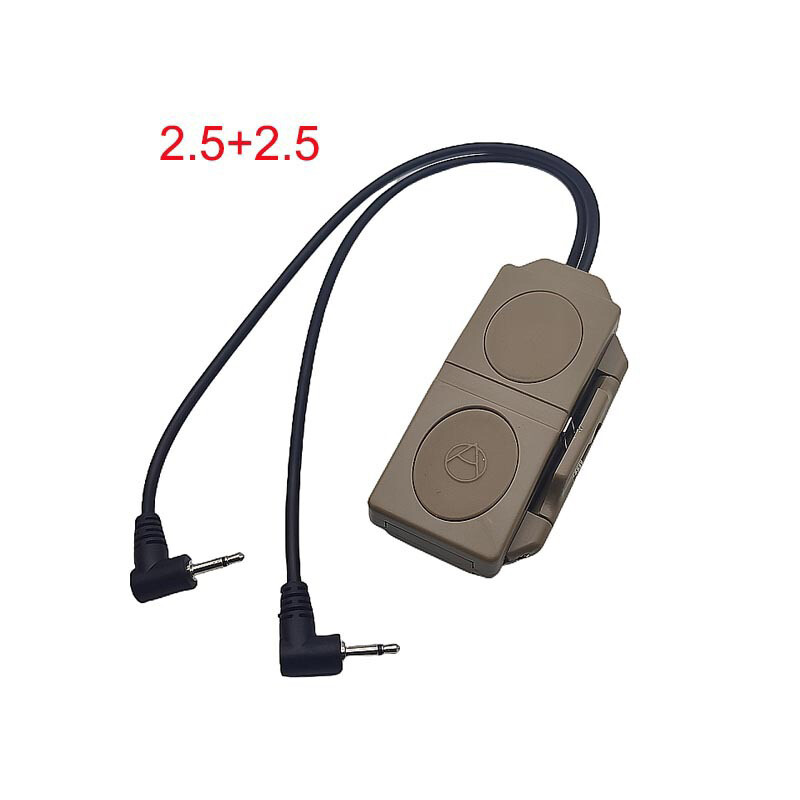 Tactical Dual Remote Control Switch Pressure for PEQ 15 PEQ 16A