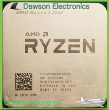 AMD Ryzen 3 1200 R3-1200 4Core 3.1GHz 3400MHz Socket AM4 CPU Processor