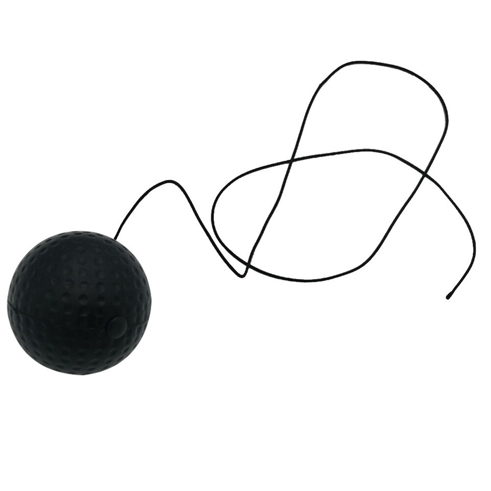 PU Boxing Reflex Speed Punch Ball Elastic Head Band Set Gym Exercise