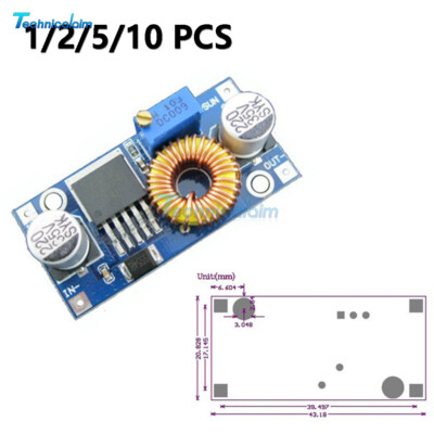 1/2/5PCS 5A XL4015 DC-DC Step Down Adjustable Module Lithium Charger Board NEW