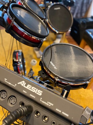 Alesis Crimson II E DRUM KIT ERSATZTEILE Snare Tom Becken Modul Loom Mesh Choke