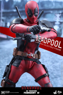 Original New Hot Toys MMS347 Deadpool 1/6 Action Figure Model Toy