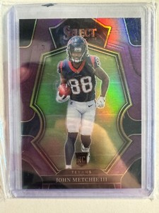 K246,891 - 2022 Select Prizm Purple #141 John Metchie III #/75