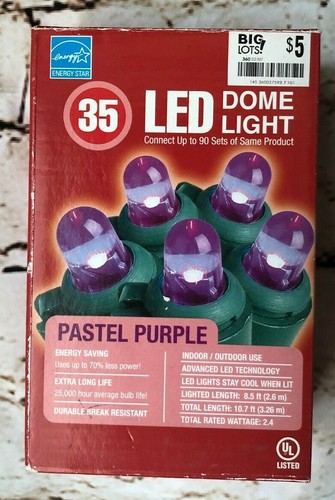 Purple Halloween Lights