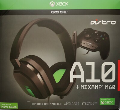 ASTRO Gaming A10 Gaming Headset mit Kabel MixAmp M60 NEU & OVP 