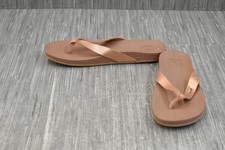 rose gold reef flip flops