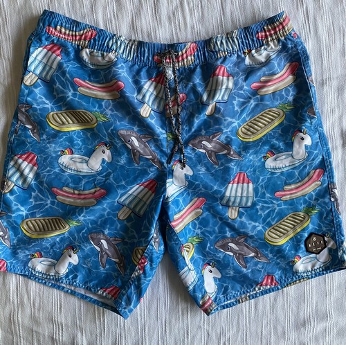 Neff Pool Party Unicorn Hotdog Blue 