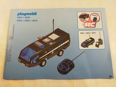 sympa notice plan de montage 5564 4864 Playmobil fourgon