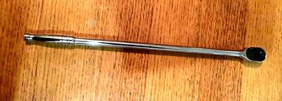 New Snap-on  3/8'' Drive Chrome Ratchet FLL80 Dual 80  Tech 17'' Long