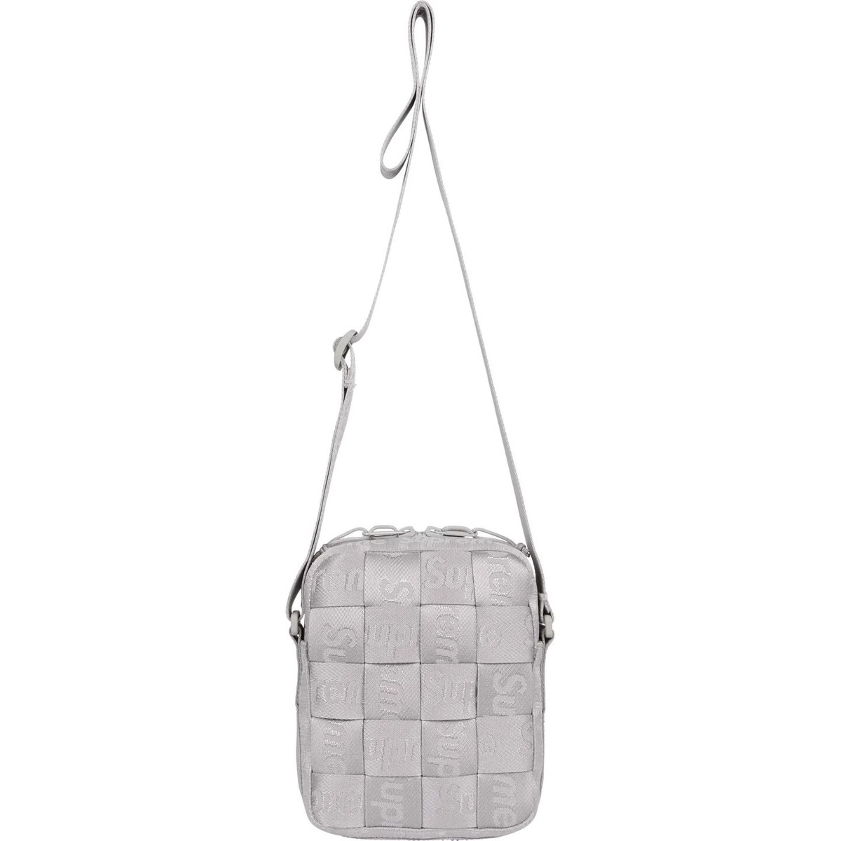 Supreme Woven Shoulder Bag Black Grey Royal 3colors SS24 New Supreme Woven Shoulder Bag Black Grey Royal 3colors SS24 New