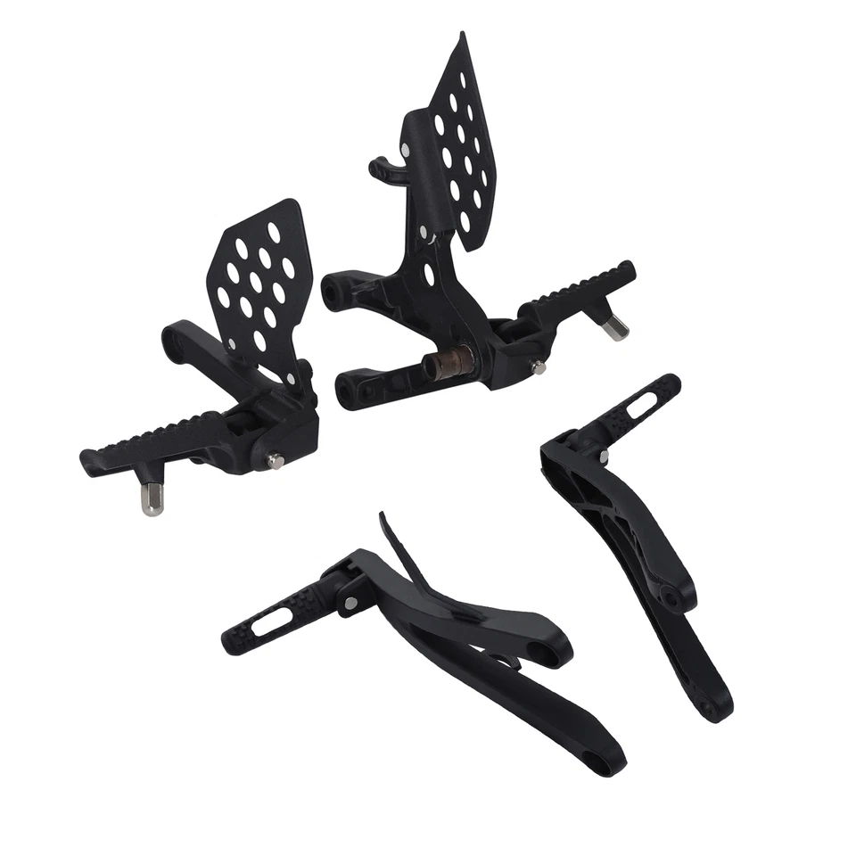 Driver & Passenger Foot Pegs Bracket Set For Honda CBR600RR CBR 600RR 2007-24 23 - Image 4 of 4