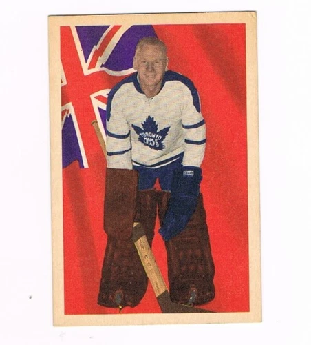 1963-64 Parkhurst SET BREAK #65 John Johnny Bower EX