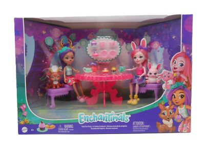 Mattel Enchantimals Tasty Tea Party Bezaubernde Teeparty Puppe NEU&OVP /R24F8