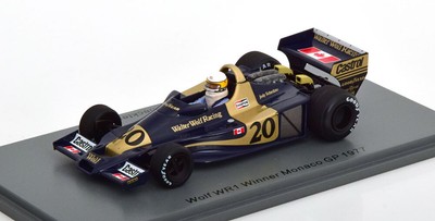 1:43 Spark Wolf WR1 GP Monaco Scheckter 1977
