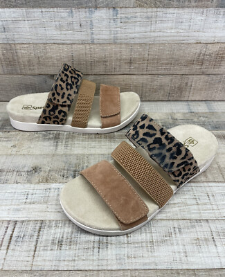 Qvc Spenco Slides Spenco Flip Flop Spenco Leopard Print Orthotic