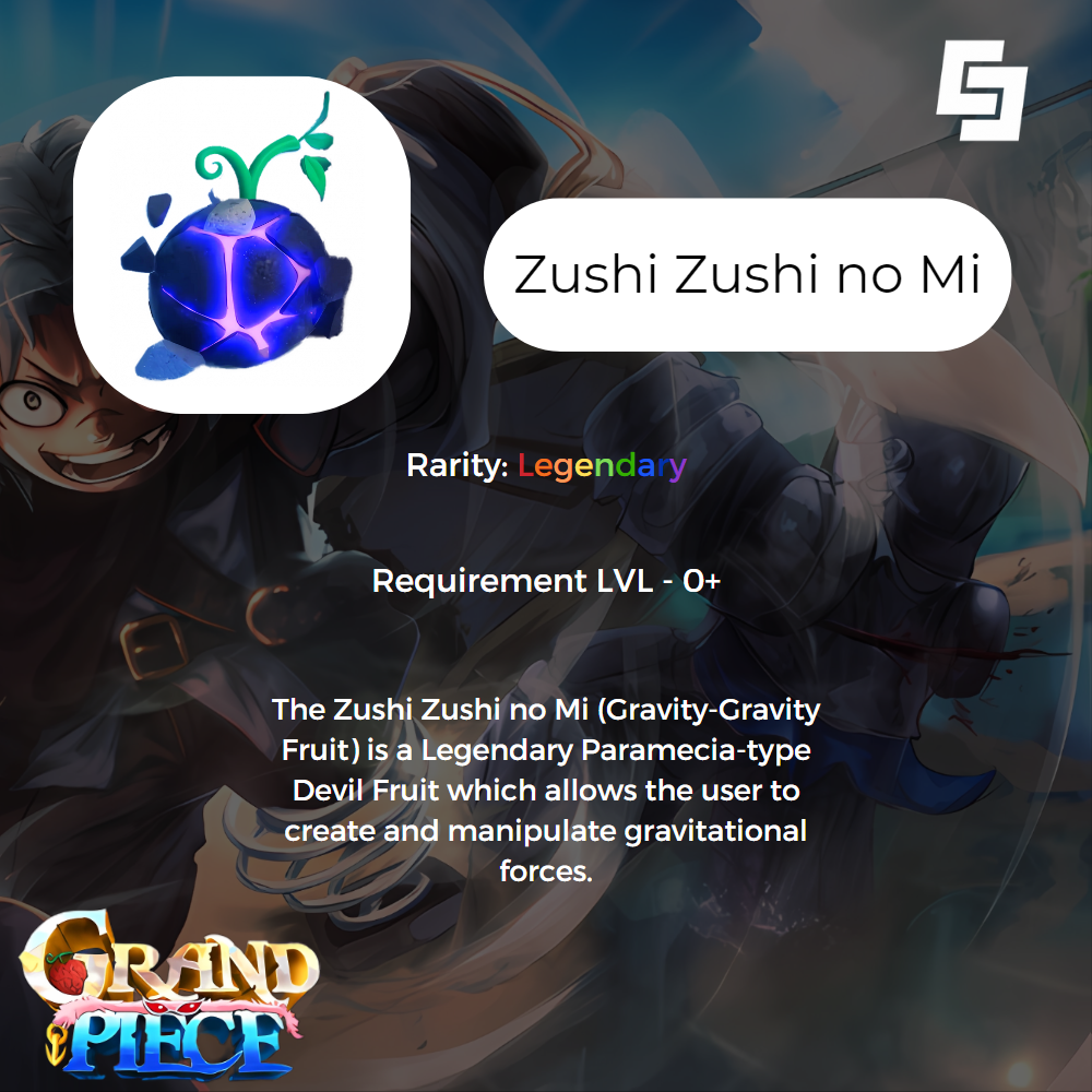 Other  Zushi Zushi no Mi GPO - Game Items - Gameflip