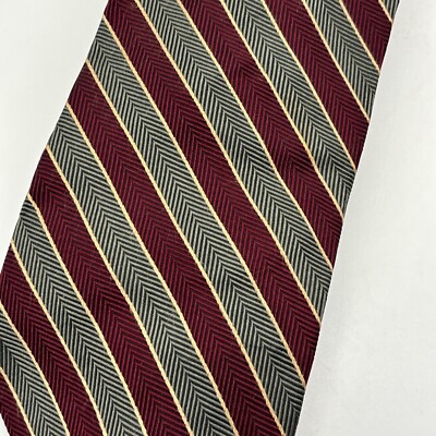 BROOKS BROTHERS Makers Mens 100 Silk Necktie Tie USA Designer
