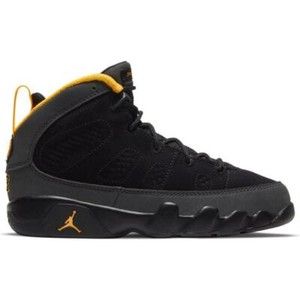 jordan retro 9 black and yellow