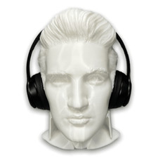 Elvis Presley Headphone Holder  Headphone Stand  Bust