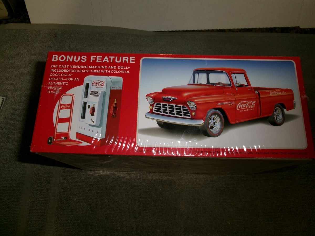 【未組立】AMT 1955 Chevy Cameo 1/25 USA製 AMT 1/25 1955 CHEVROLET CAMEO PICK-UP TRUCK PLASTIC MODEL CAR KIT