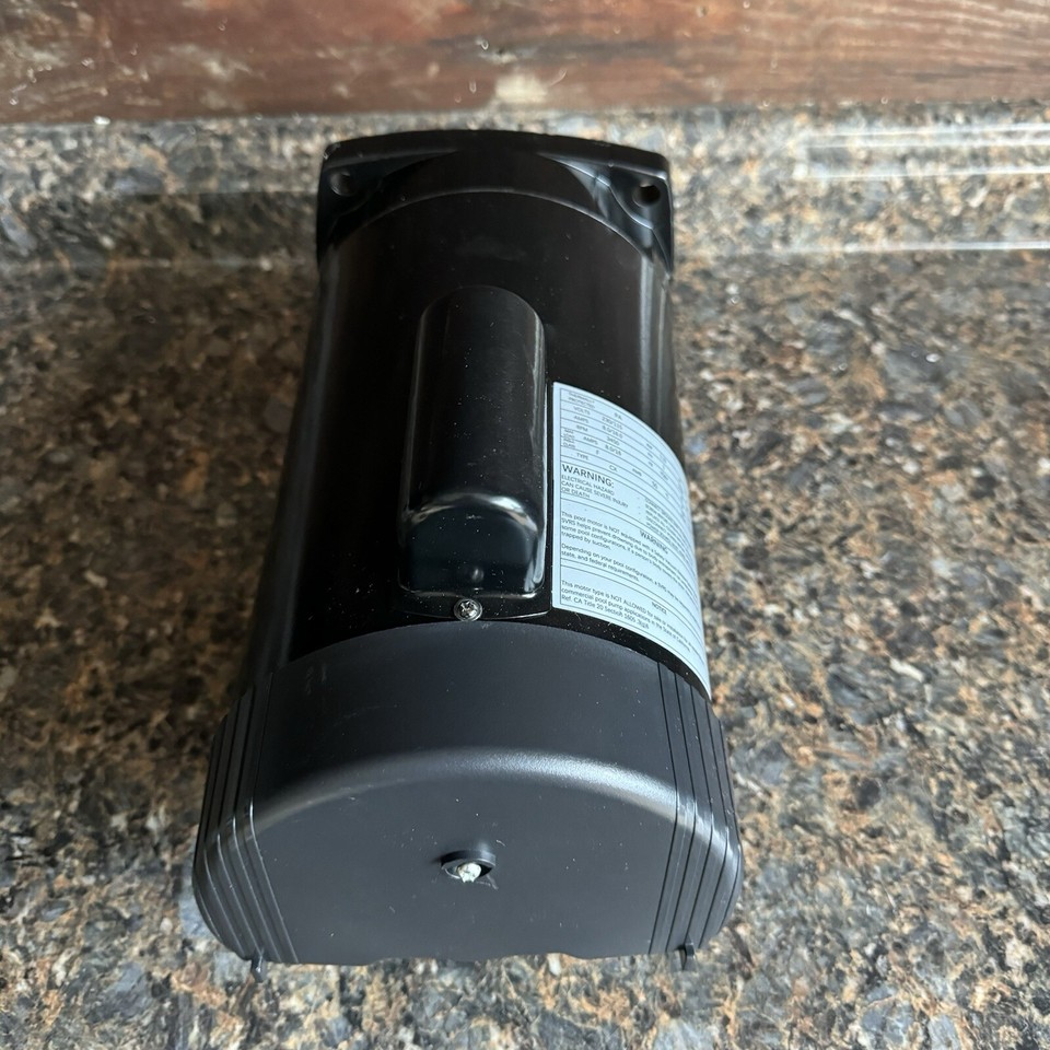 B2854 B2854v1 Pool Pump Motor 1.5 HP Square Flange Motor 115/230v