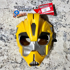 HASBRO Transformers Prime 2011 Bumblebee Robot Dress Up Yellow Mask NOS