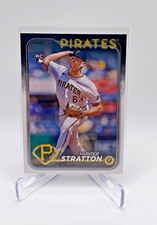 2024 Topps Update Hunter Stratton #US348 Rookie Pittsburgh Pirates RC