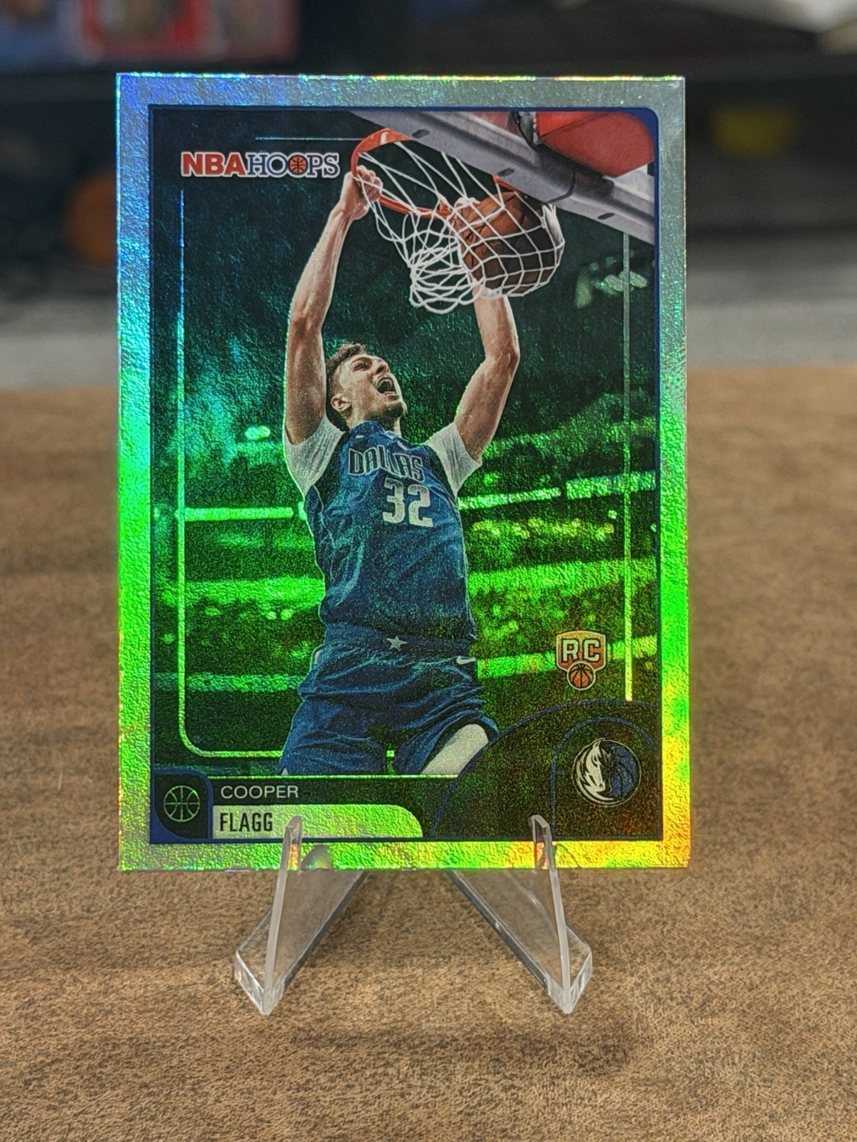 2025-26 Topps NBA Hoops Cooper Flagg Rookie Holo #35 Mavericks (RC)