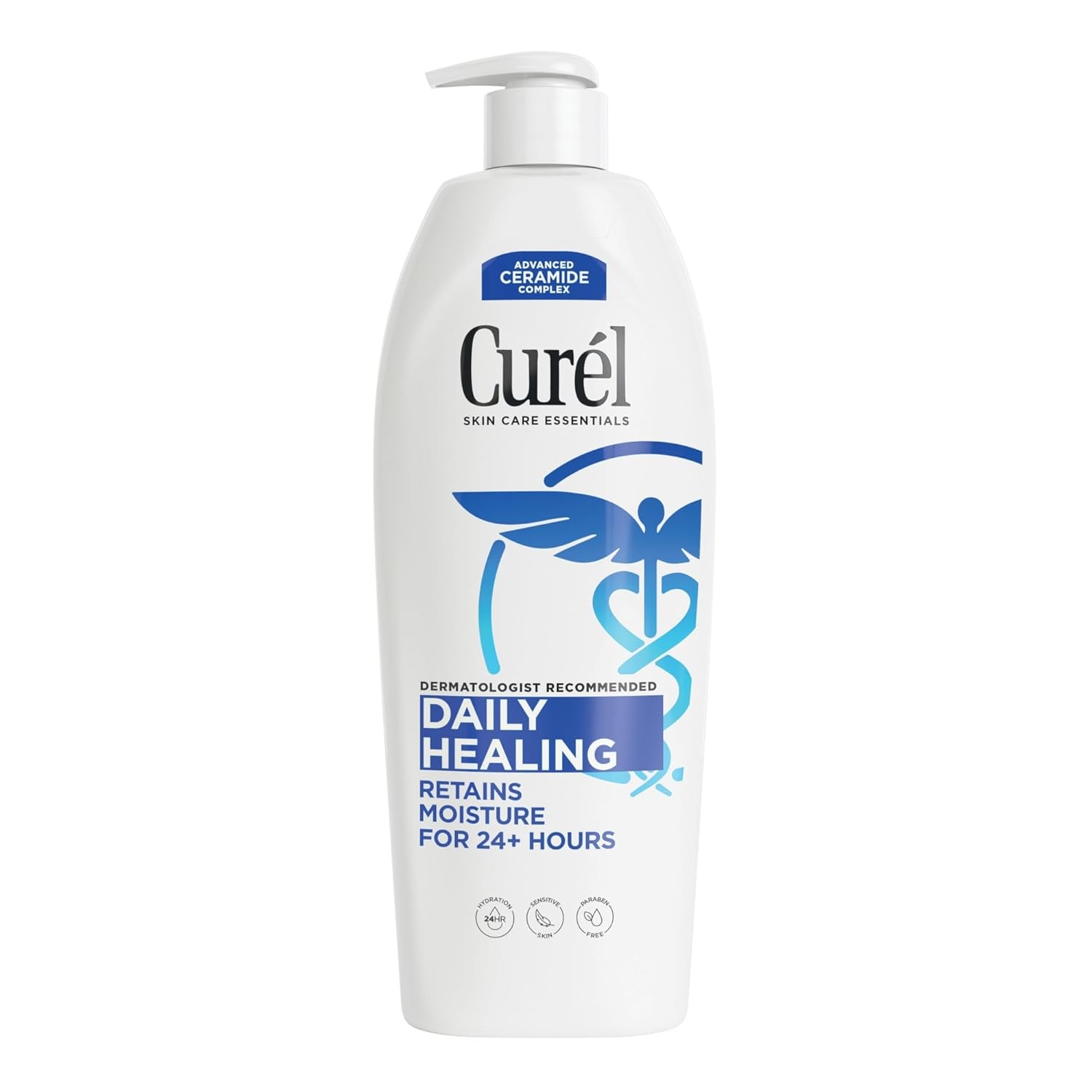 Curel Daily Healing Body Lotion for Dry Skin, Dermatologist Recommended Hydratin