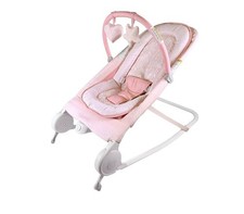 Super Cute Summer Infant 2-In-1 Bouncer  Rocker Duo Pink With Vibrations  Toys