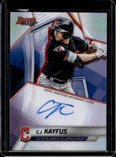 2025 Bowman's Best C.J. Kayfus Auto Refractor #B25-CK Guardians