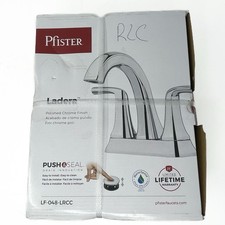 Pfister Ladera 4 in. Centerset 2-Handle Bathroom Faucet in Polished Chrome