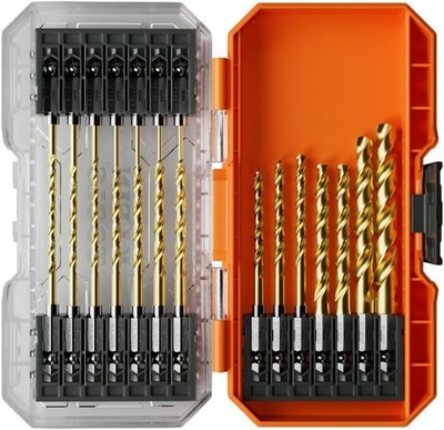 Klein Tools Titanium Drill Bit Set 21 Pieces 53621