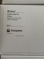 6 CAJAS Tiras Barrera Elásticas Coloplast Brava 120700 - 20 Piezas Beige Ex 2029