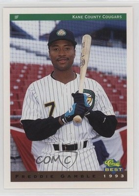 1993 Classic Best Kane County Cougars Freddie Gamble #8 0q3
