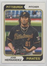 2023 Topps Heritage High Number Jose Hernandez #695 10uo