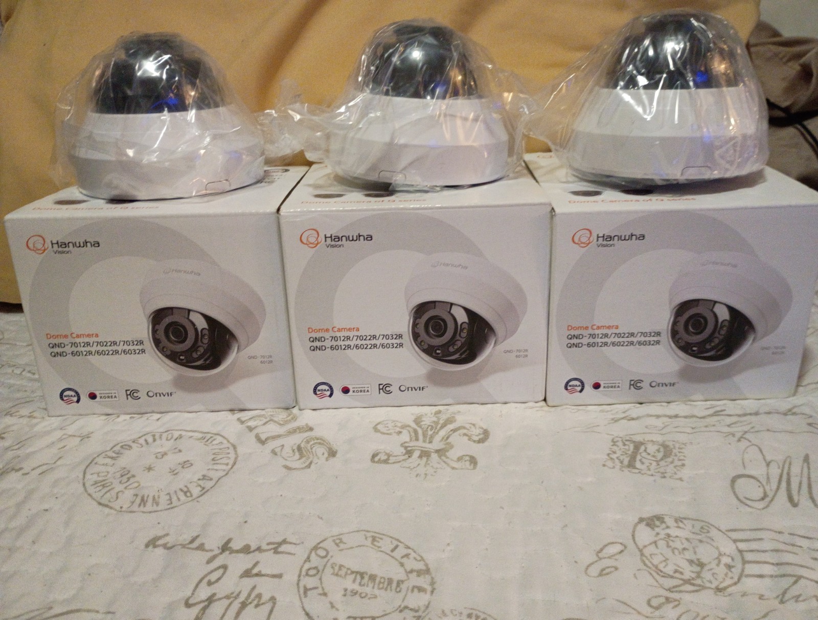 Hanwha Techwin XND-8020R WiseNet 5MP PoE IR IP Security Dome