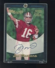 2000 Topps Stars Certified Autograph Joe Montana 49ers HOF AUTO