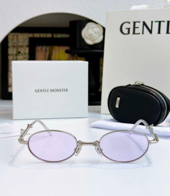 Gentle Monster Pocket Collection Pico 02 Oval sunglasses Silver