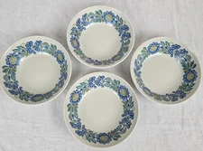 Vintage Figgjo Flint Norway Set of 4 Coupe Soup Bowls Tor Victor Turi Design
